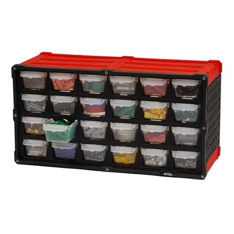 steel small parts storage cabinet|24 compartment small parts organizer.